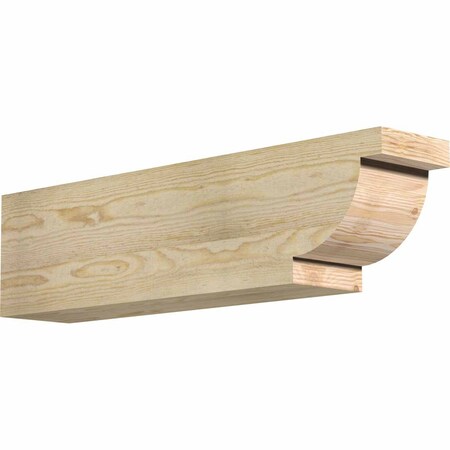 Ekena Millwork Alpine Rough Sawn Rafter Tail, Douglas Fir, 6"W x 8"H x 32"L RFT06X08X32ALP00RDF